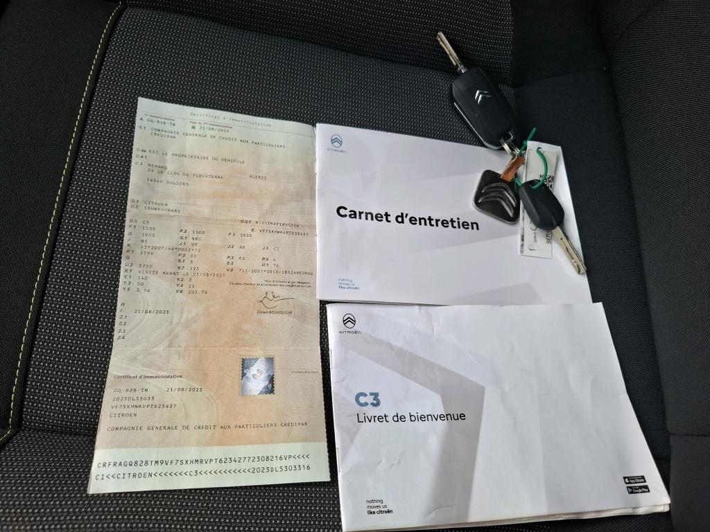 Citroen C3 PureTech 83 ch BVM5 You 2023