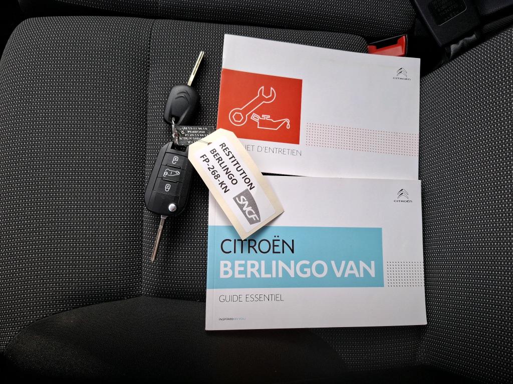 Citroen BERLINGO VAN M 650 BLUEHDI 100 S&S BVM5 CLUB 2020
