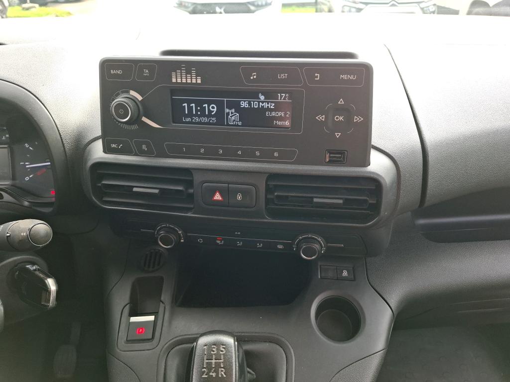 Citroen BERLINGO VAN M 650 BLUEHDI 100 S&S CLUB 2019