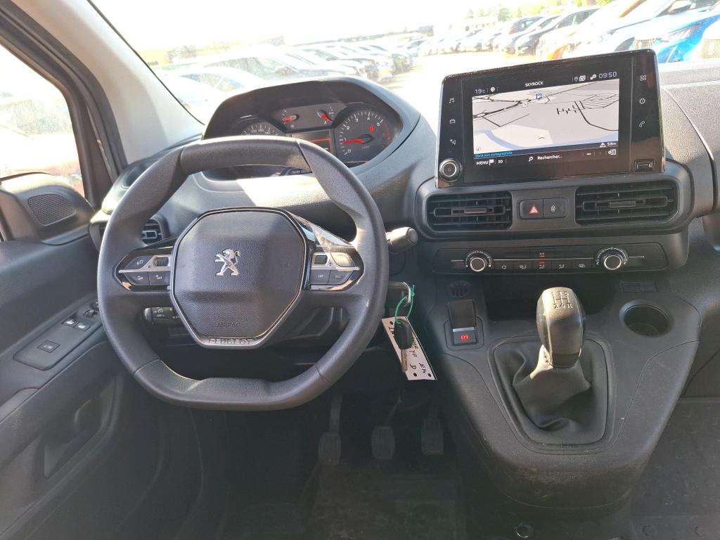 Peugeot PARTNER FOURGON STANDARD 650 KG BLUEHDI 100 S&S BVM5 ASPHALT 2020