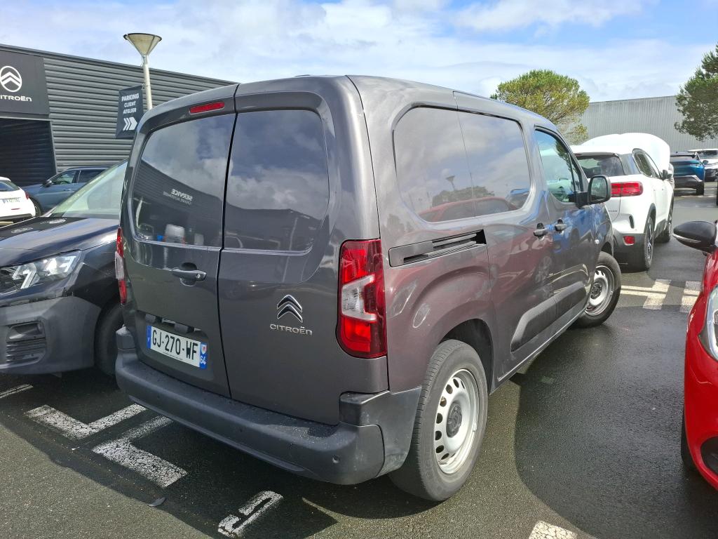 Citroen E-BERLINGO VAN M 800 100 KW (136 CH) BATTERIE 50 KWH 2022