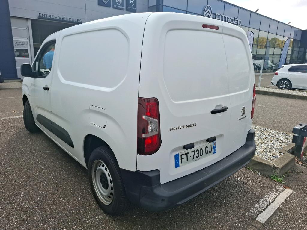 Peugeot PARTNER FOURGON STANDARD 650 KG BLUEHDI 75 BVM5 PREMIUM 2020