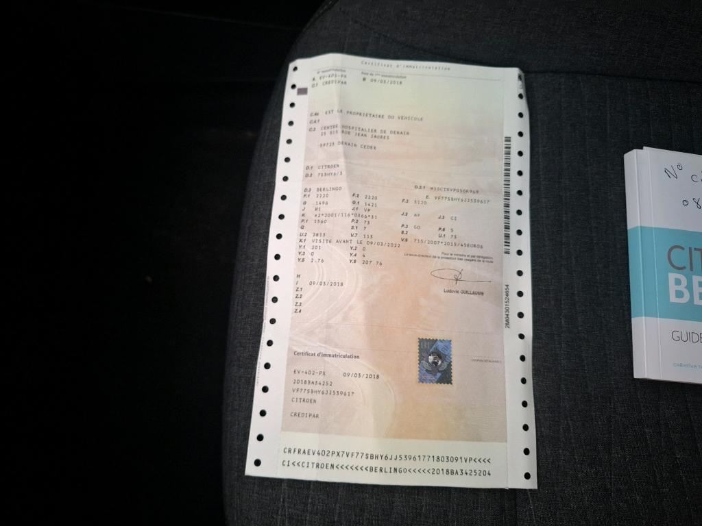 Citroen BERLINGO II MULTISPACE