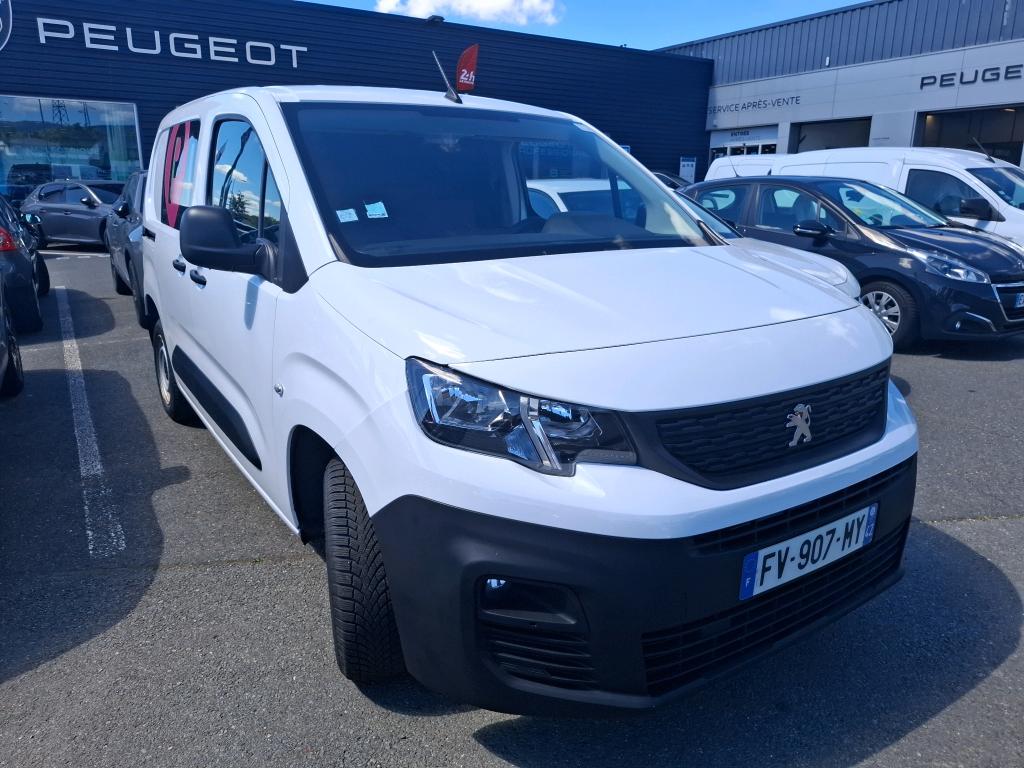 Peugeot PARTNER FOURGON STANDARD 650 KG BLUEHDI 75 BVM5 PREMIUM 2020