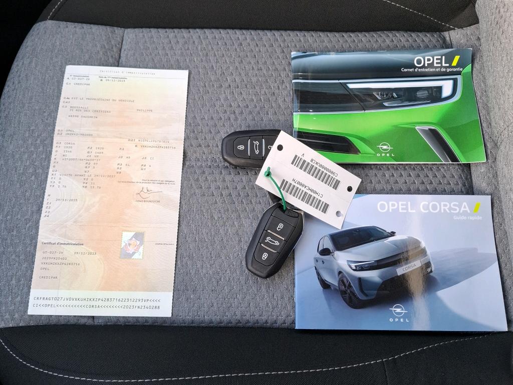 Opel Corsa Electrique 136 ch & Batterie 50 kWh  2023