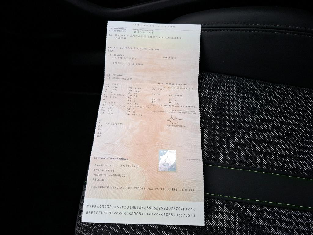 Peugeot 2008 PureTech 130 S&S EAT8 GT 2023