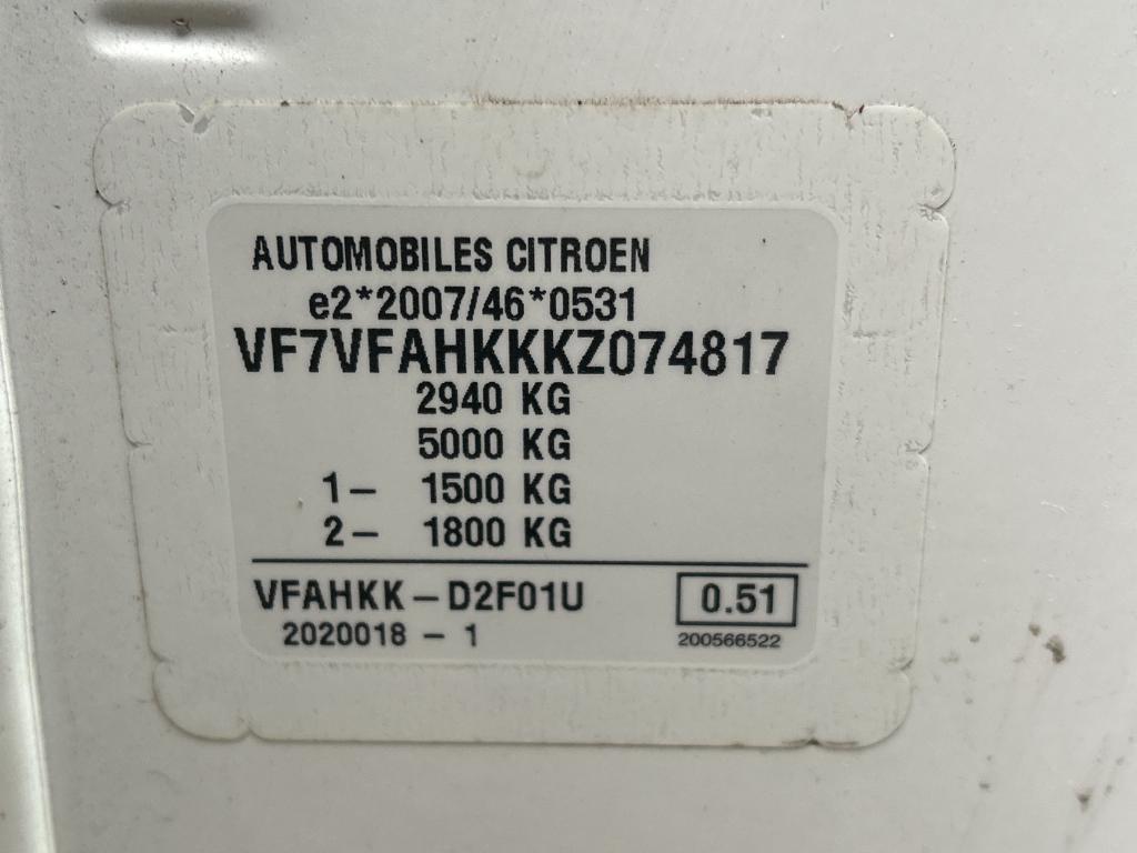 Citroen JUMPY CAB APPROFONDIE XL BLUEHDI 120 BVM6 CLUB 340 NM 2019