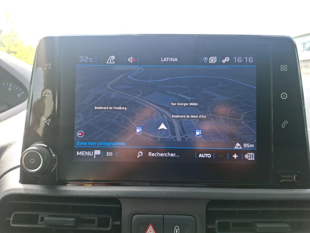 Peugeot PARTNER FOURGON STANDARD 650 KG BLUEHDI 100 S&S BVM5 ASPHALT 2021