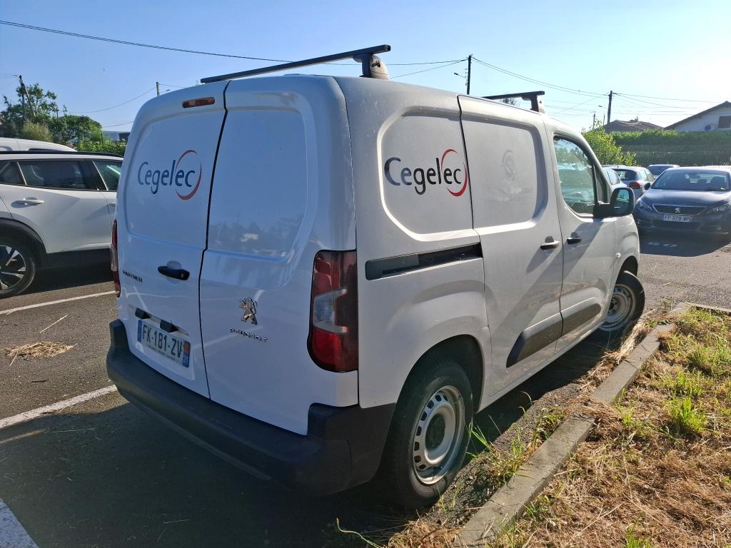Peugeot PARTNER FOURGON STANDARD 650 KG BLUEHDI 75 BVM5 PREMIUM 2019