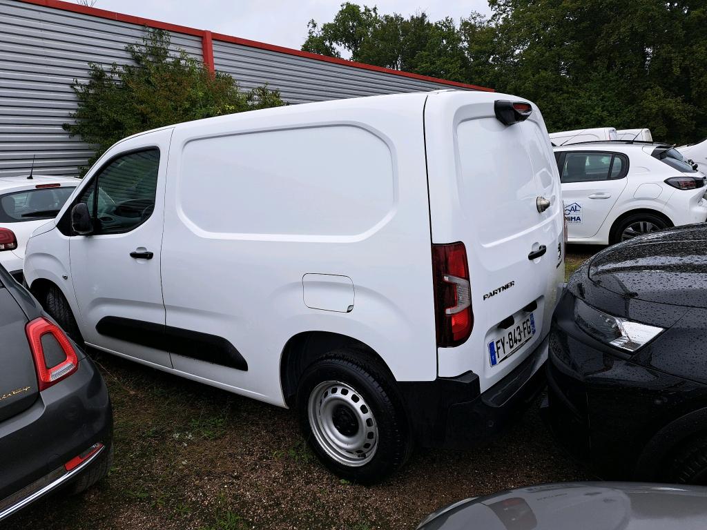 Peugeot PARTNER FOURGON STANDARD 650 KG BLUEHDI 100 S&S BVM5 ASPHALT 2021