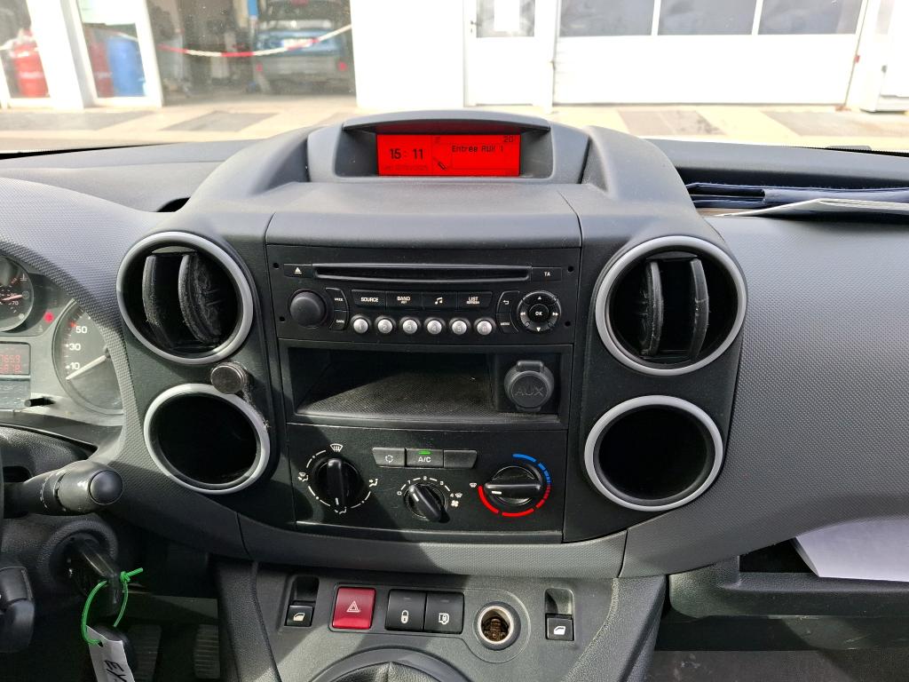 Peugeot PARTNER FOURGON STANDARD 1.6 VTI 98 BVM5 PREMIUM 2018