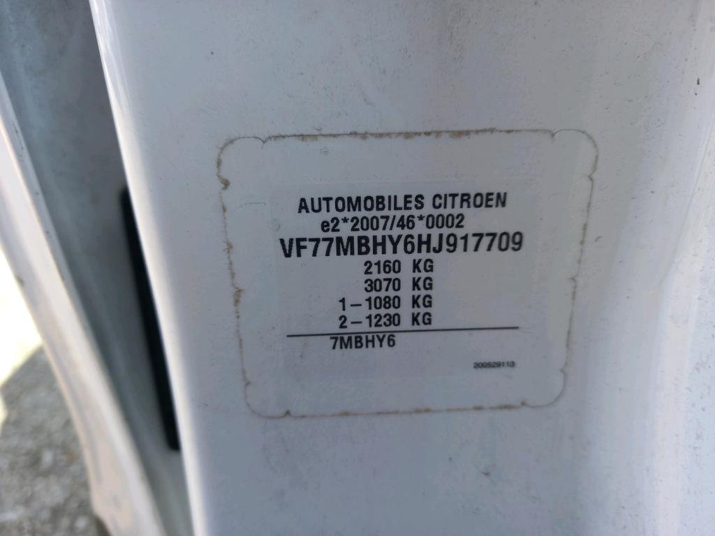 Citroen BERLINGO CAB APPROFONDIE XL BLUEHDi 100 CONFORT 2018