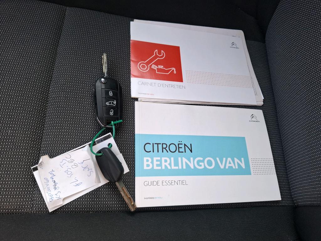 Citroen BERLINGO VAN M 650 BLUEHDI 100 S&S BVM5 CLUB 2019