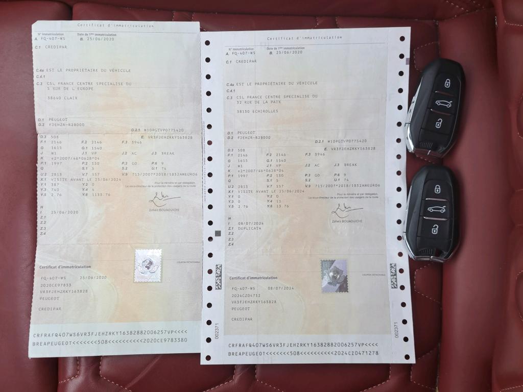 Peugeot 508 SW BlueHDi 180 ch S&S EAT8 GT 2020