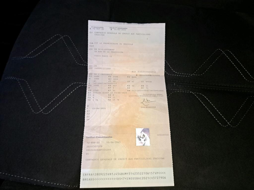 DS DS7 Crossback Hybride E-Tense 300 EAT8 4x4 Performance Line+ 2021