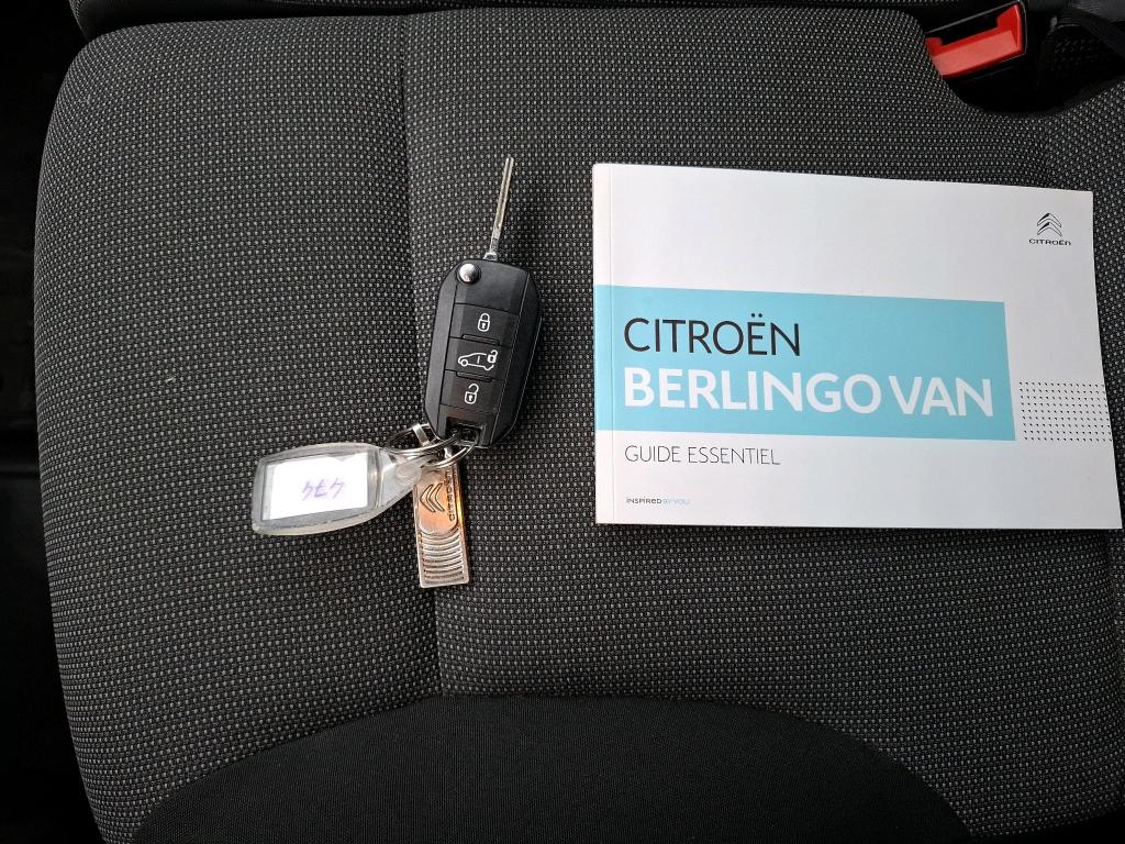 Citroen BERLINGO VAN M 650 BLUEHDI 100 S&S BVM5 CLUB 2019