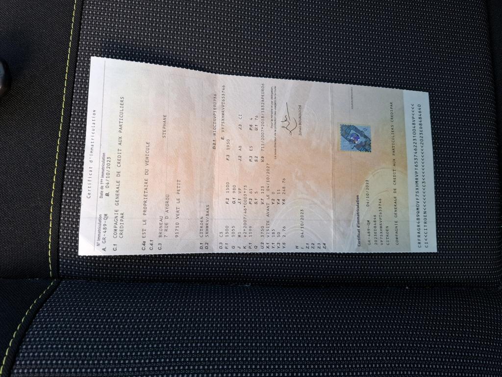 Citroen C3 PureTech 83 ch BVM5 You 2023