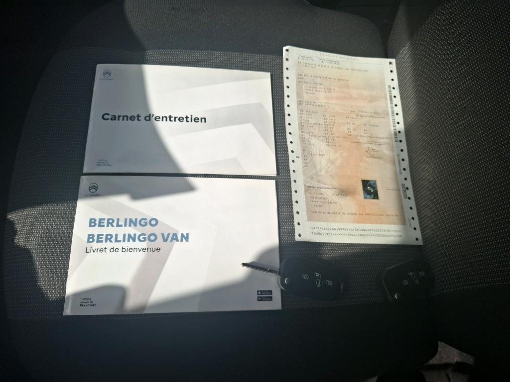 Citroen BERLINGO VAN XL 950 BLUEHDI 100 S&S BVM6 2023