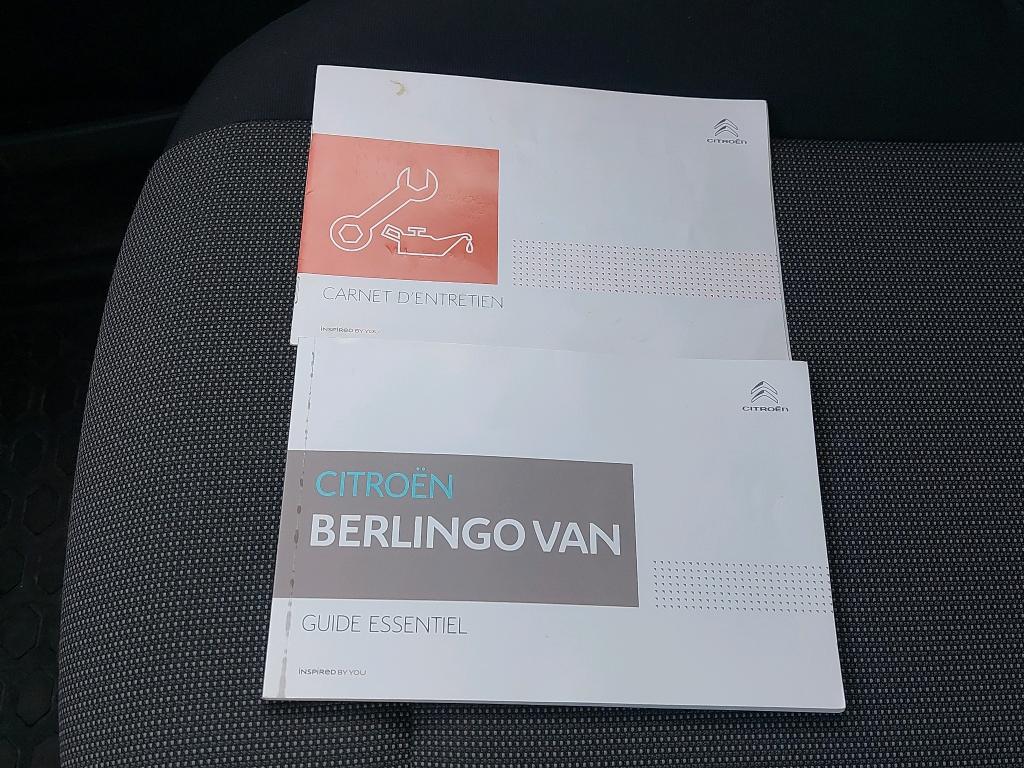 Citroen BERLINGO VAN M 650 BLUEHDI 100 S&S CLUB 2019