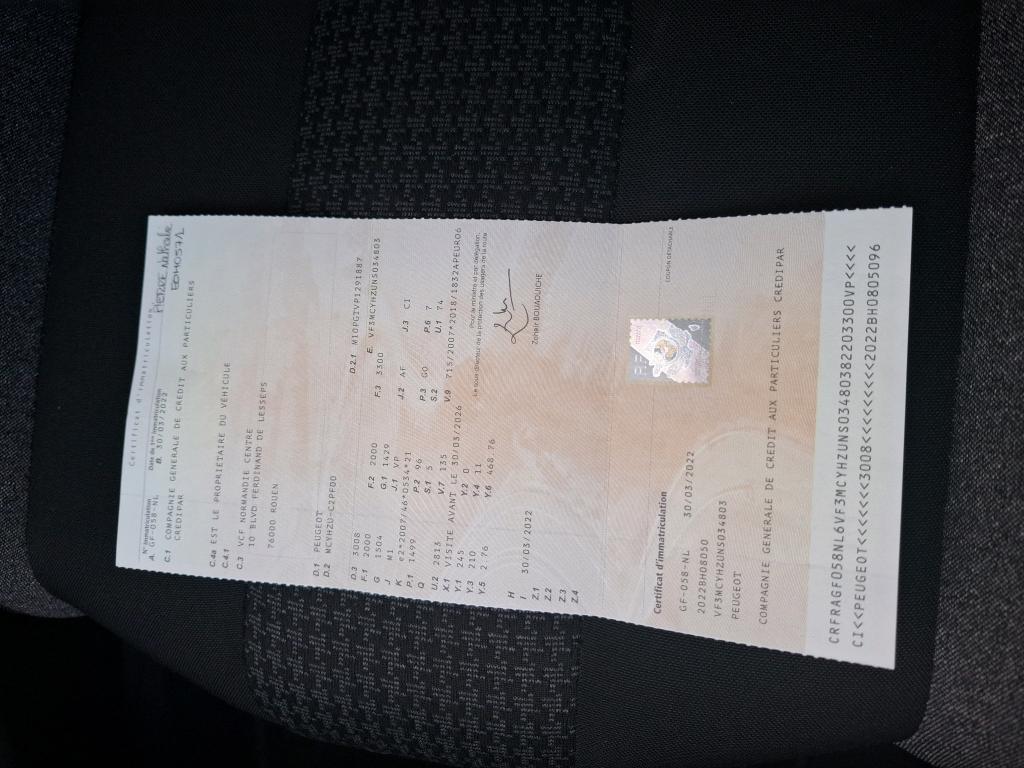 Peugeot 3008 BlueHDi 130ch S&S EAT8 Active Pack 2022