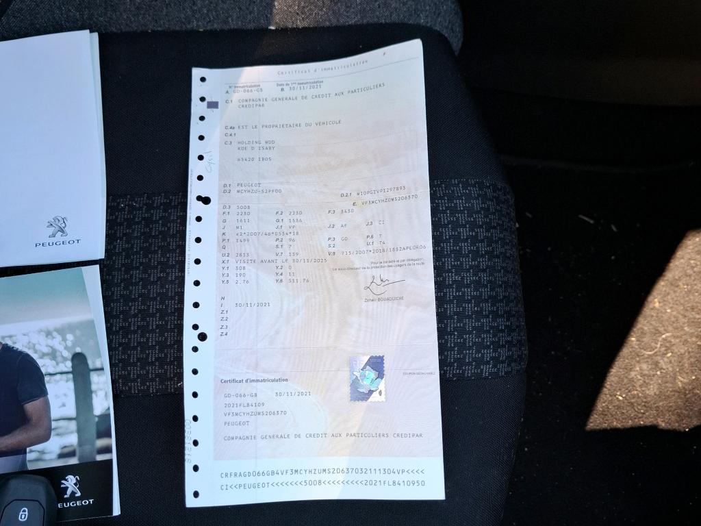 Peugeot 5008 BlueHDi 130ch S&S EAT8 Active Business 2021