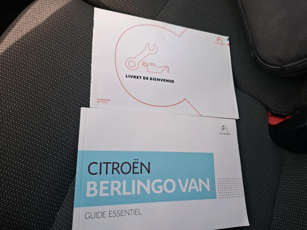 Citroen BERLINGO VAN M 650 BLUEHDI 100 S&S BVM5 CLUB 2020