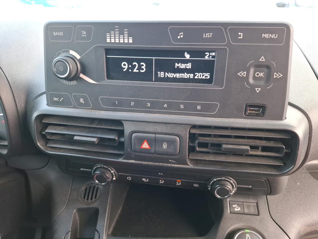 Citroen BERLINGO VAN M 650 BLUEHDI 100 S&S CLUB 2020