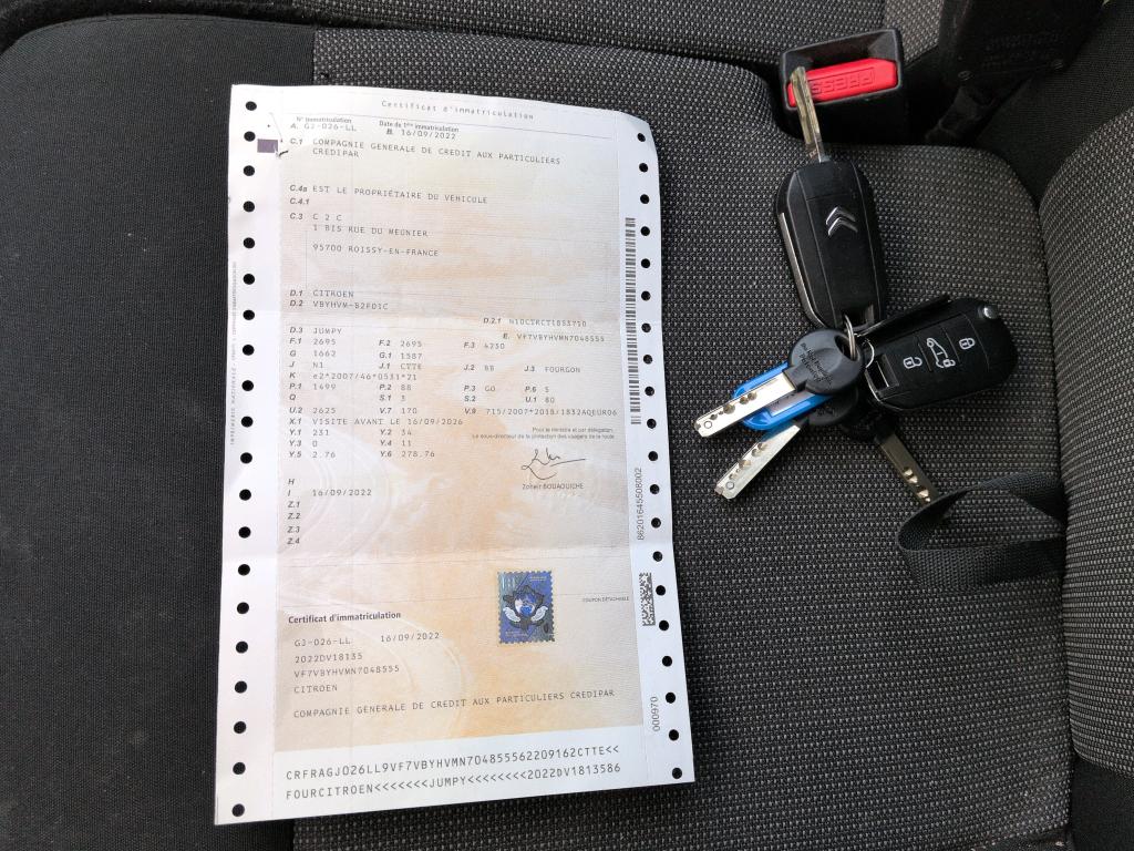 Citroen JUMPY FGN M BLUEHDI 120 S&S BVM6 CLUB 2022