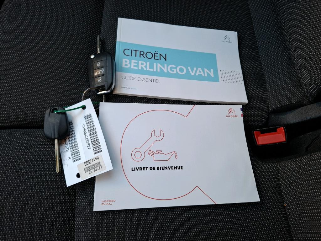 Citroen BERLINGO VAN M 650 BLUEHDI 100 S&S BVM5 CLUB 2020