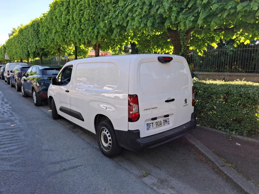 Peugeot PARTNER FOURGON LONG 950 KG BLUEHDI 100 S&S BVM5 ASPHALT 2020