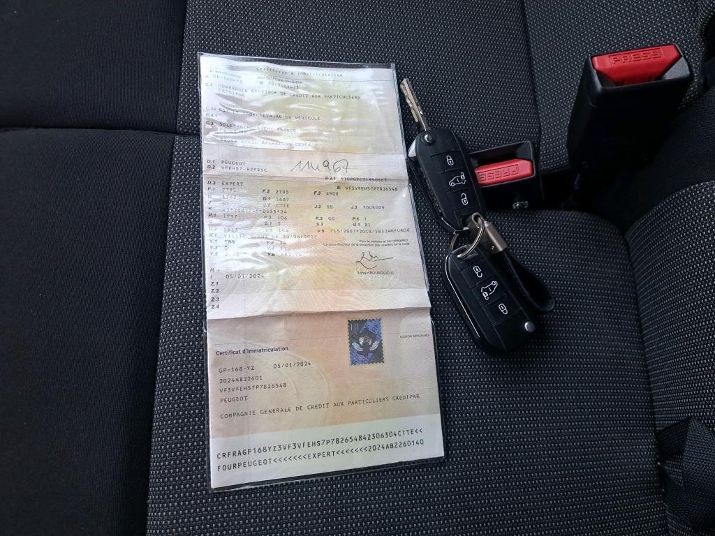 Peugeot EXPERT FGN TOLE M BLUEHDI 145 S&S EAT8  2023