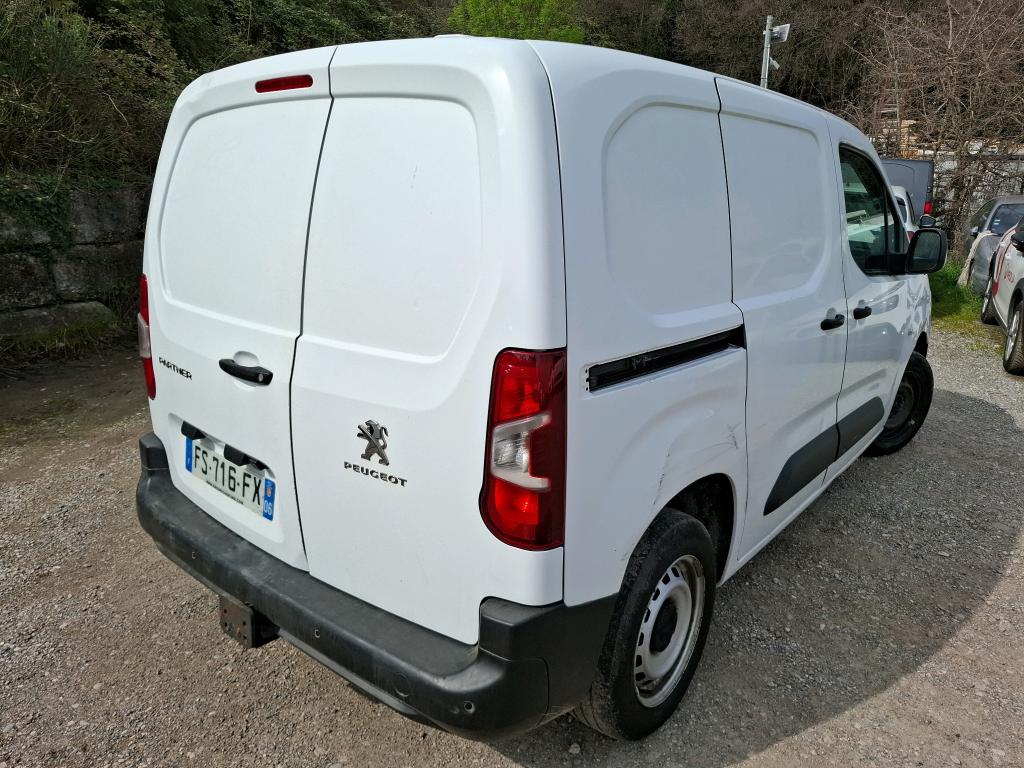 Peugeot PARTNER FOURGON STANDARD 650 KG BLUEHDI 100 S&S BVM5 PREMIUM 2020