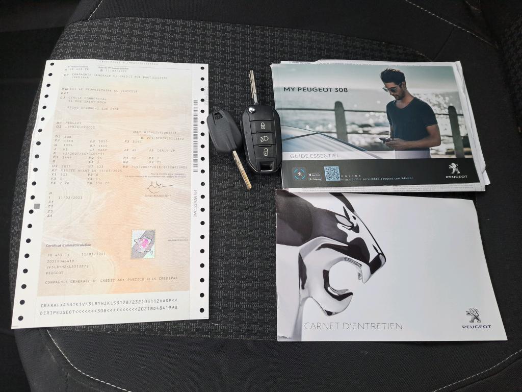 Peugeot 308 BlueHDi 130ch S&S EAT8 Active Business 2021