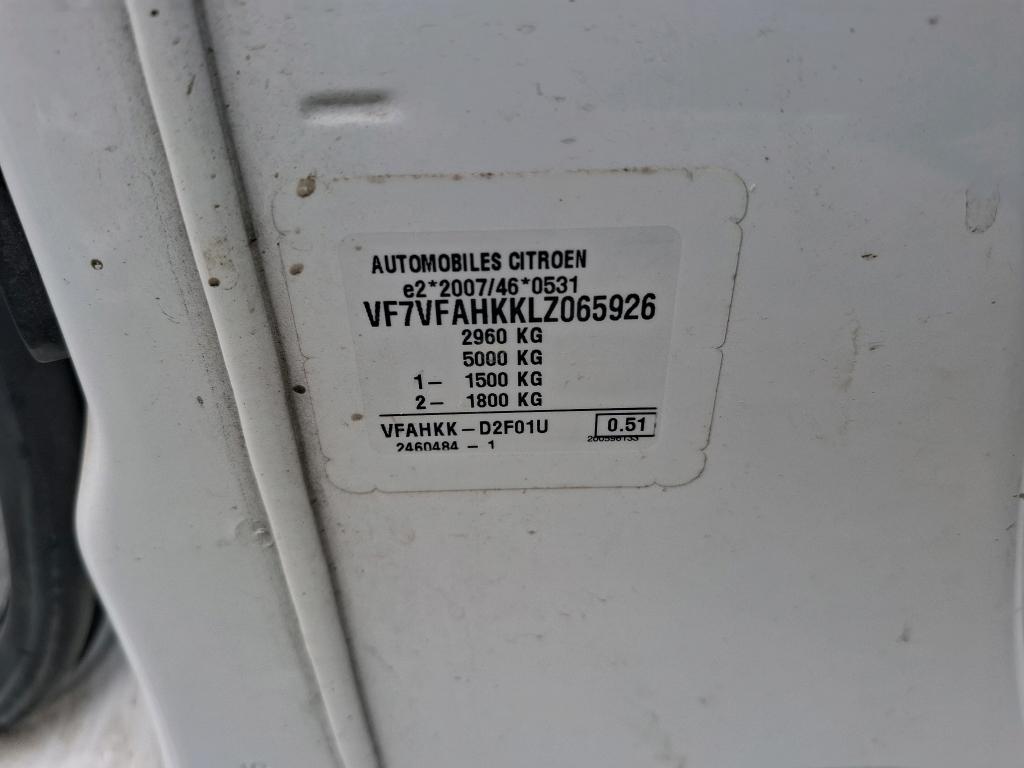 Citroen JUMPY CAB APPROFONDIE XL BLUEHDI 120 BVM6 CLUB 340 NM 2020