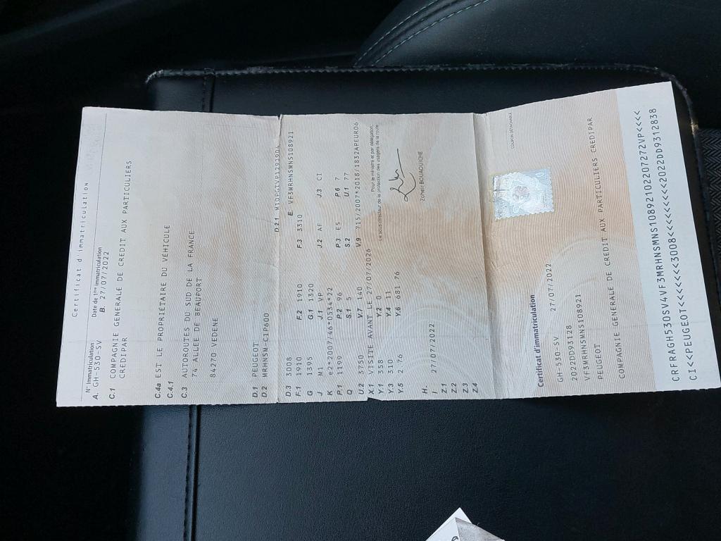 Peugeot 3008 Puretech 130ch S&S BVM6 Allure Pack 2022