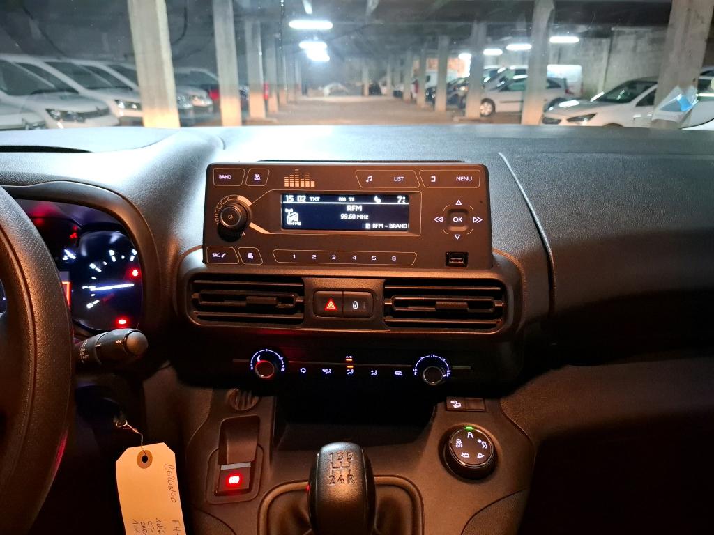 Citroen BERLINGO VAN M 650 BLUEHDI 100 S&S CLUB 2019