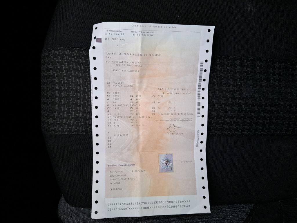 Peugeot 3008 BlueHDi 130ch S&S EAT8 Active Business 2020