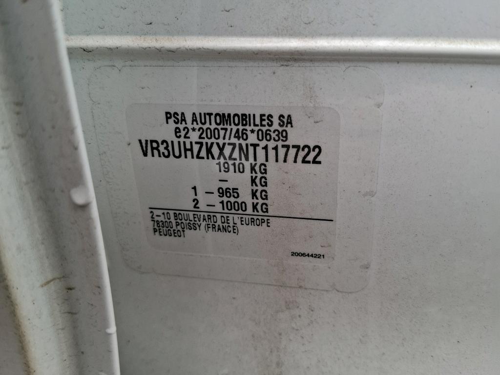 Peugeot 208 ELECTRIQUE 50 KWH 136 ACTIVE BUSINESS R 2022