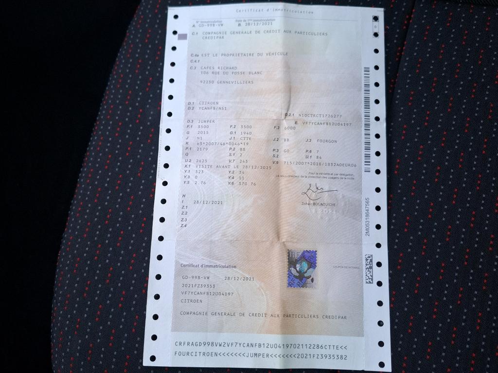 Citroen JUMPER TOLE 35 L2H2 BLUEHDi 120 S&S BVM6 DRIVER 2021