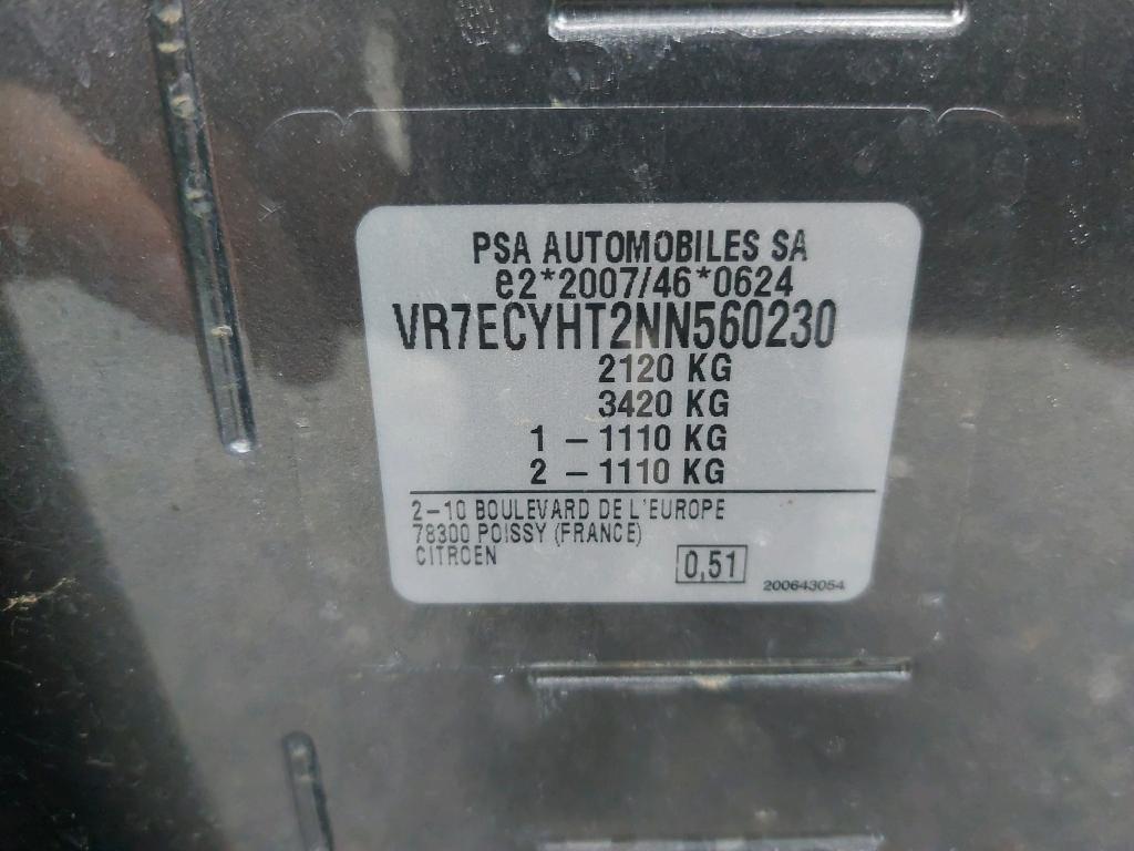 Citroen Berlingo Taille M BlueHDi 100 S&S BVM6 Feel 2022