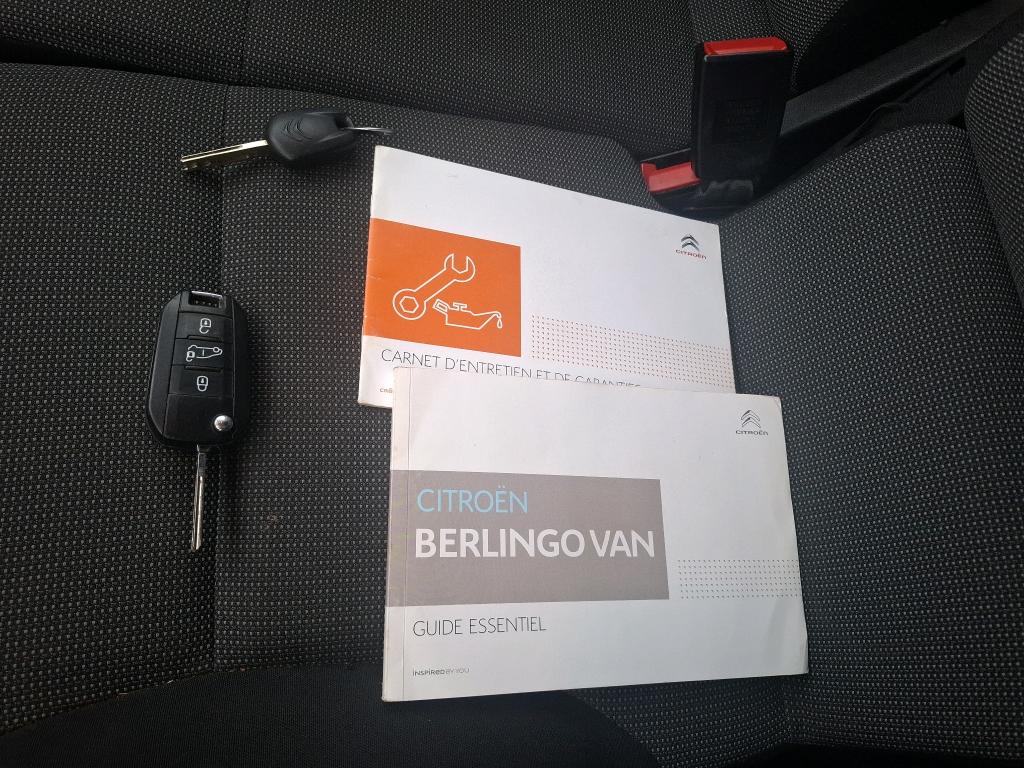 Citroen BERLINGO VAN M 650 BLUEHDI 100 S&S CLUB 2019