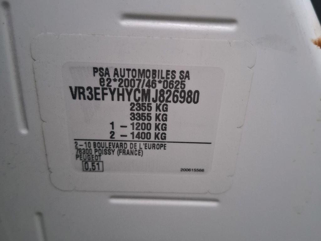 Peugeot PARTNER FOURGON LONG 950 KG BLUEHDI 100 S&S BVM5 ASPHALT 2021