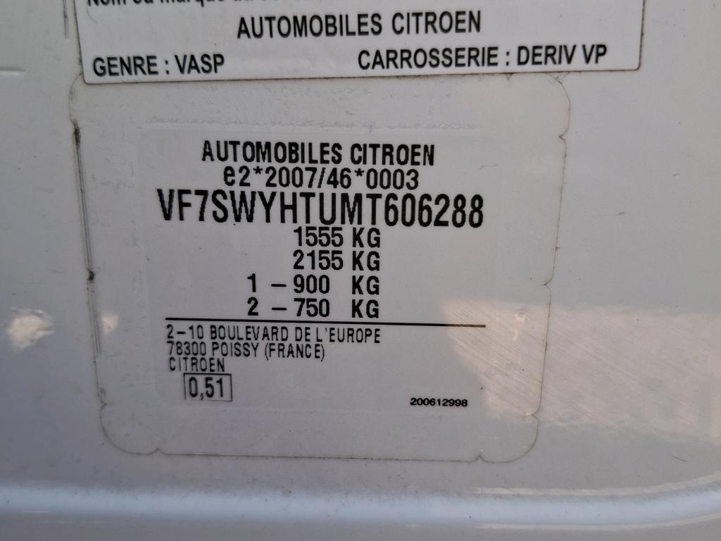 Citroen C3 SOCIETE BLUEHDI 100 S&S BVM6 FEEL BUSINESS R 2021