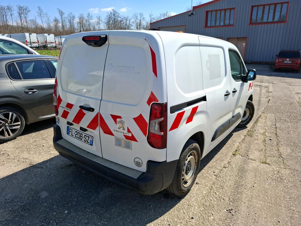 Peugeot PARTNER FOURGON STANDARD 650 KG BLUEHDI 100 S&S BVM5 ASPHALT 2019