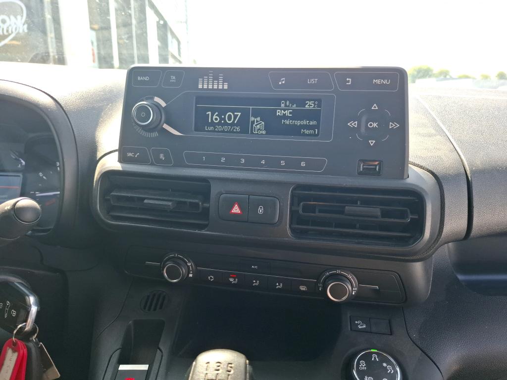 Citroen BERLINGO VAN M 650 BLUEHDI 100 S&S BVM5 CLUB 2020