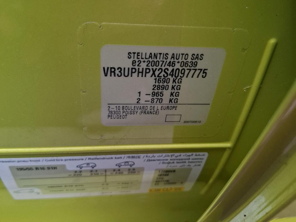 Peugeot 208 Hybrid 110 ch e-DCS6 Allure 2025
