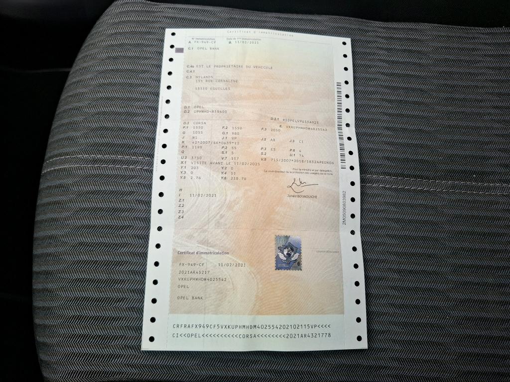 Opel Corsa 1.2 75 ch BVM5 Edition 2021