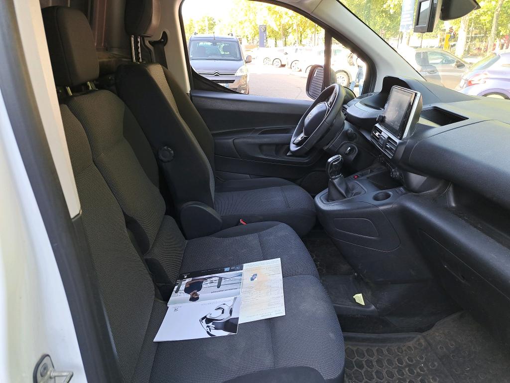 Peugeot PARTNER FOURGON STANDARD 650 KG BLUEHDI 100 S&S BVM5 ASPHALT 2021