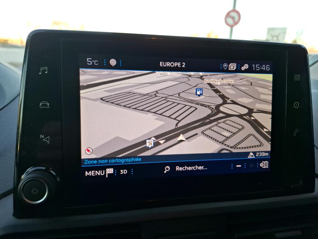 Peugeot PARTNER FOURGON LONG 950 KG BLUEHDI 100 S&S BVM5 ASPHALT 2021