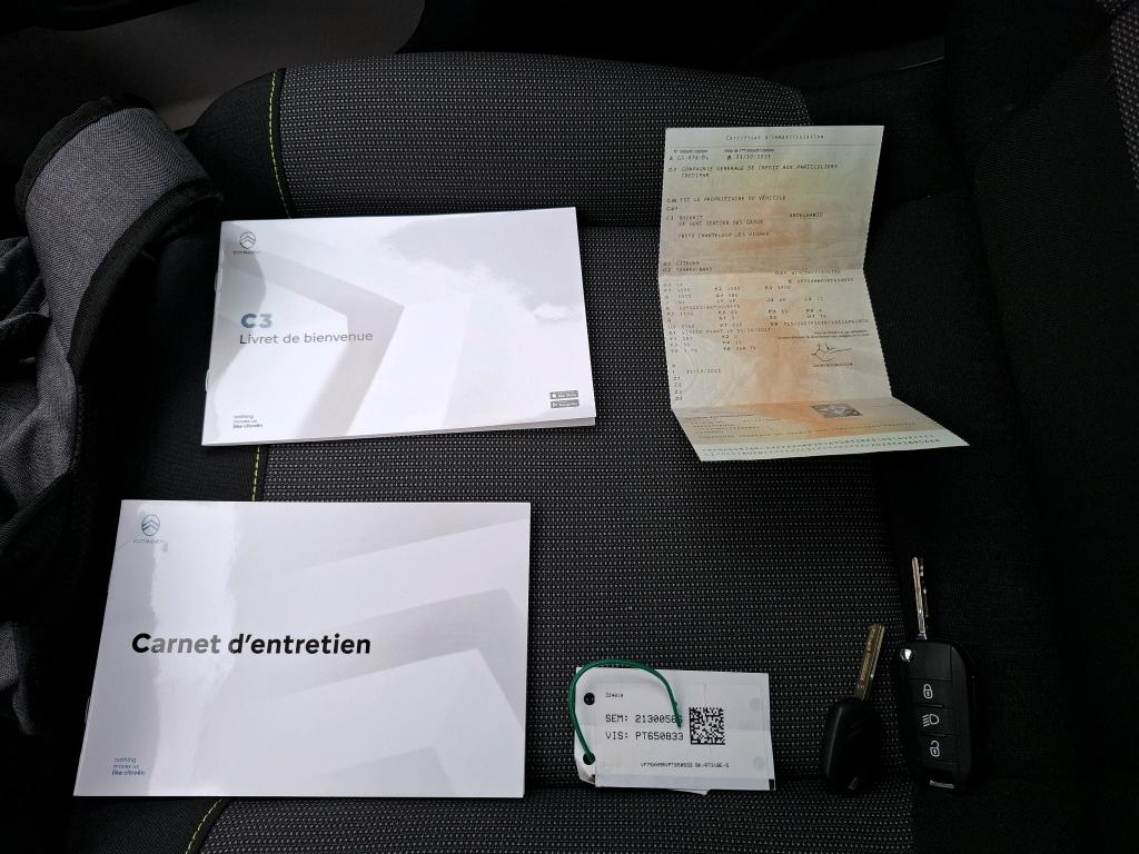 Citroen C3 PureTech 83 ch BVM5 You 2023